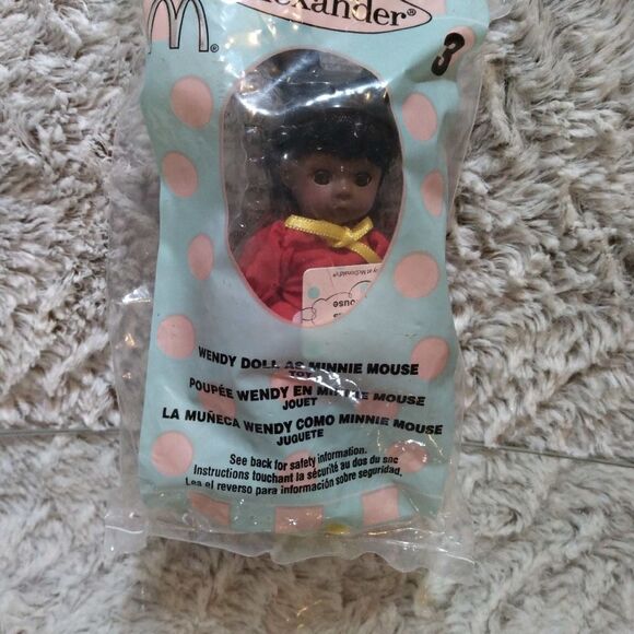 3 madame Alexander, McDonald's dolls. 2 Wendy dolls as Minnie, 1 Mickey - Picture 5 of 12